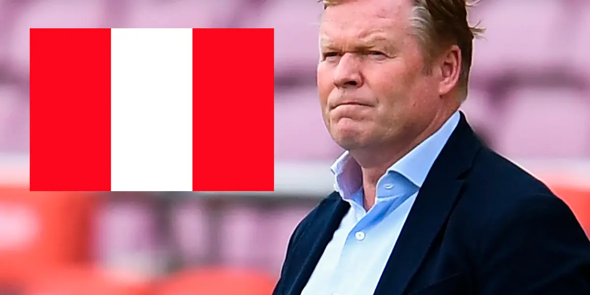 El técnico holandés tuvo el honor de jugar ante la Selección Peruana y quedó enamorado de uno de los jugadores