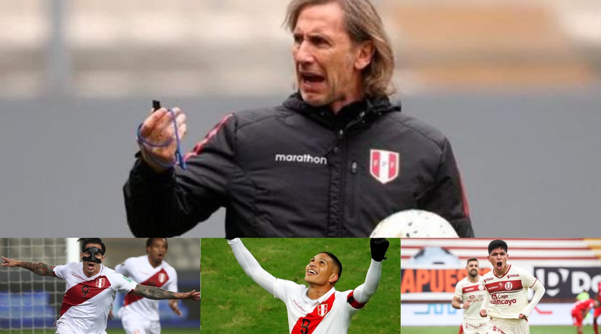 El técnico de la selección peruana preparaía algo interesante