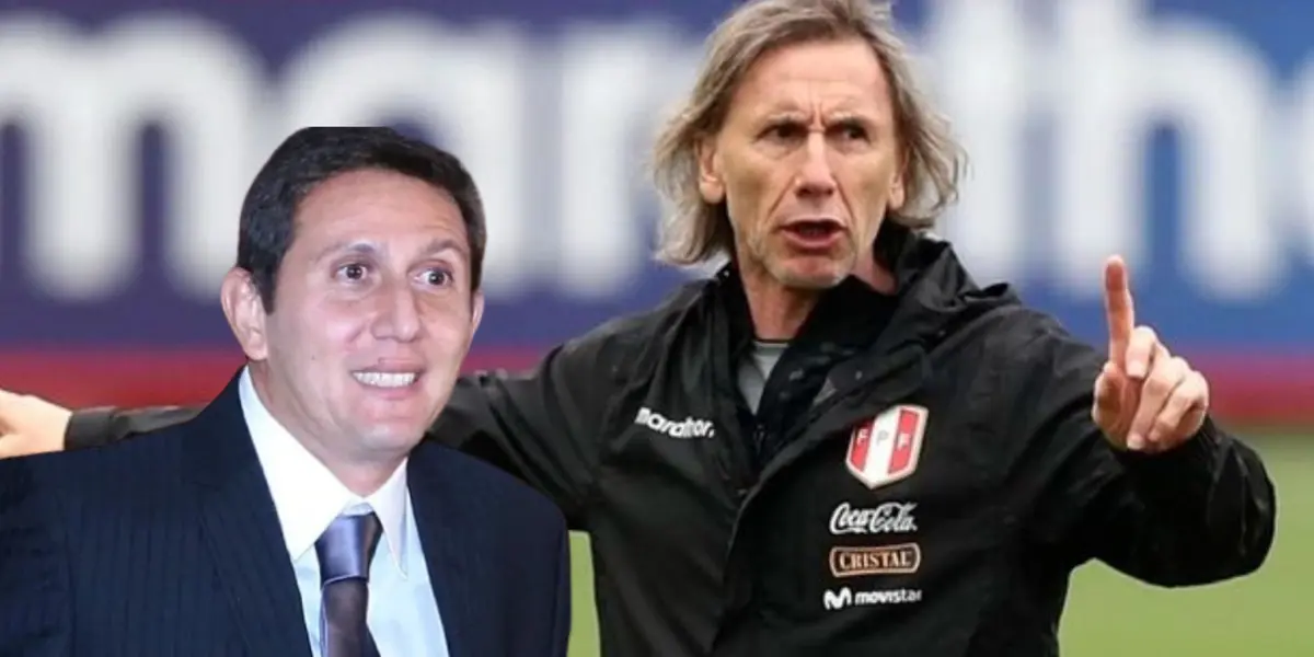 El ‘Tigre' estuvo como invitado de honor en la despedida de Carlos Lobatón.