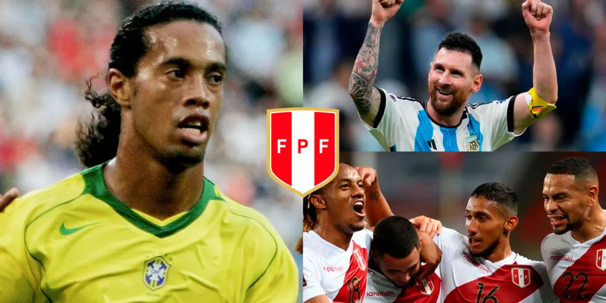 El único peruano por el que Ronaldinho se terminó rindiendo