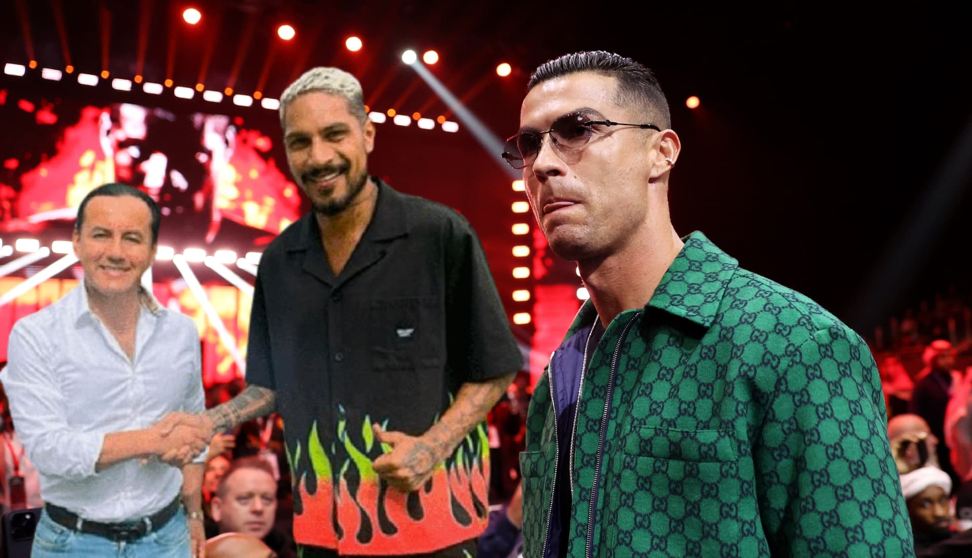 El valor de los outfits de Cristiano Ronaldo y Paolo Guerrero. FOTO: The Sun