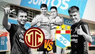 El vestuario de Sporting Cristal acompañado de Távara, Cazonatti, Pretell y Gonzáles