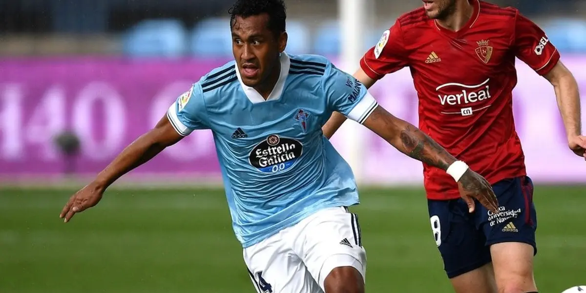 El volante todavía no ha podido marcar su primer gol con los celestes.