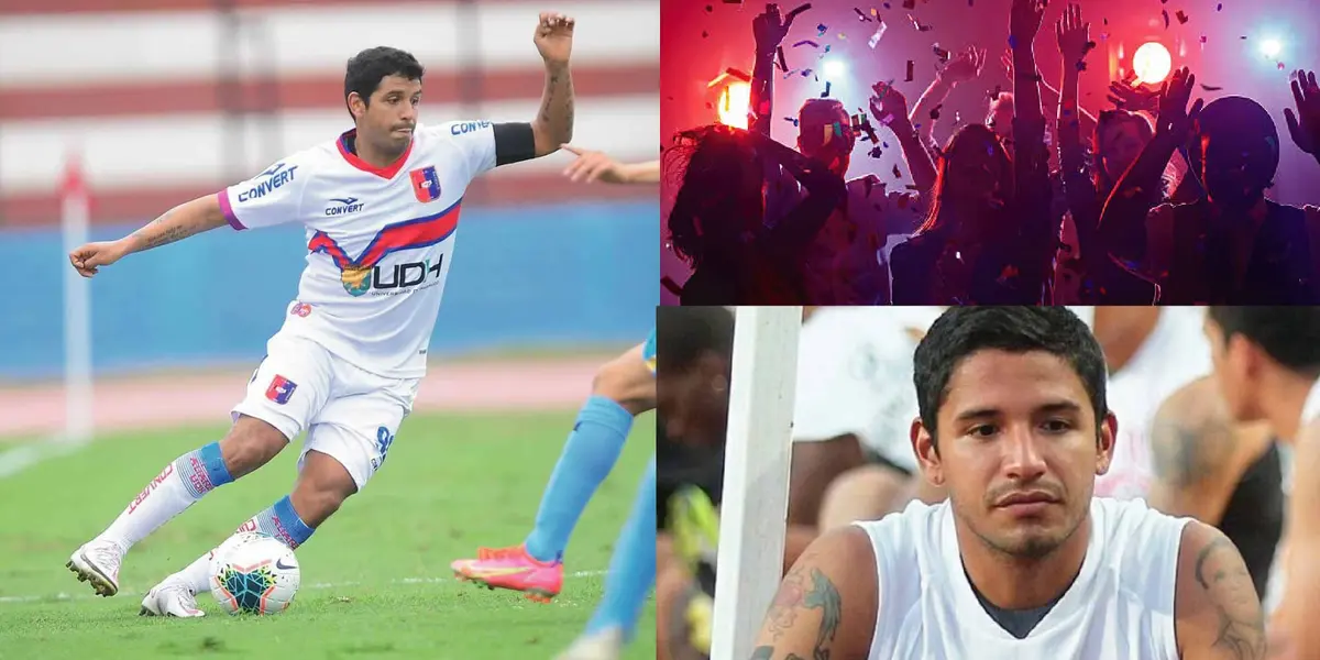 El volante paso las fiestas tranquilo con su familia.