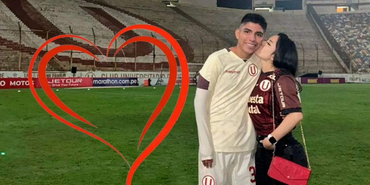 El volante recibió un merecido apoyo incondicional de su pareja