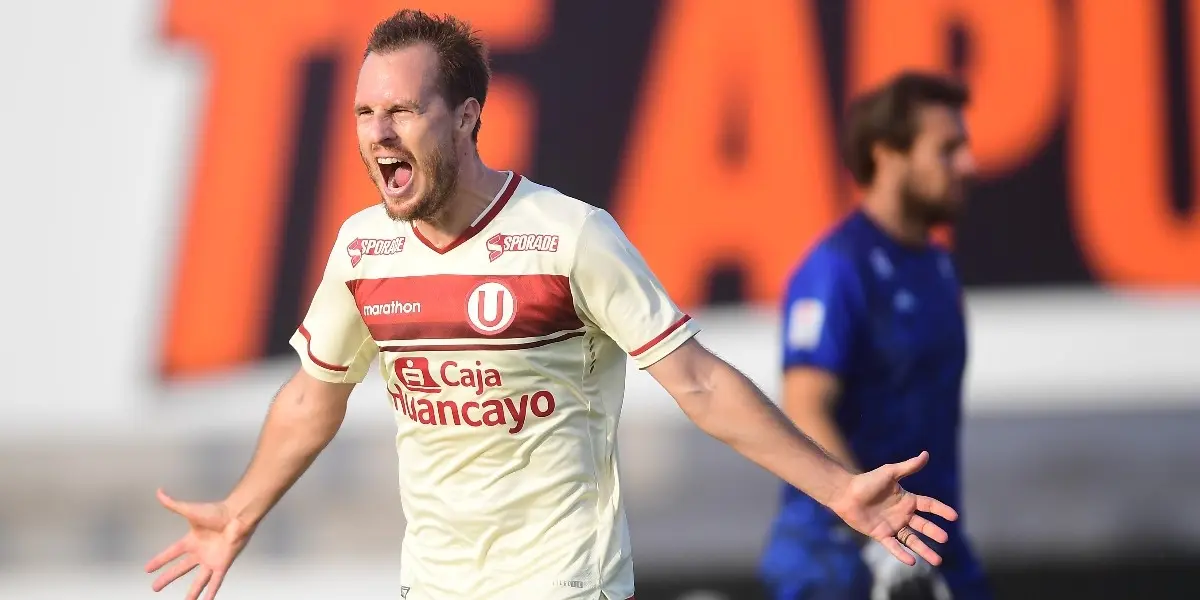 El volante uruguayo es uno de los mejores del campeonato y demuestra su capacidad siendo el goleador de Universitario de Deportes