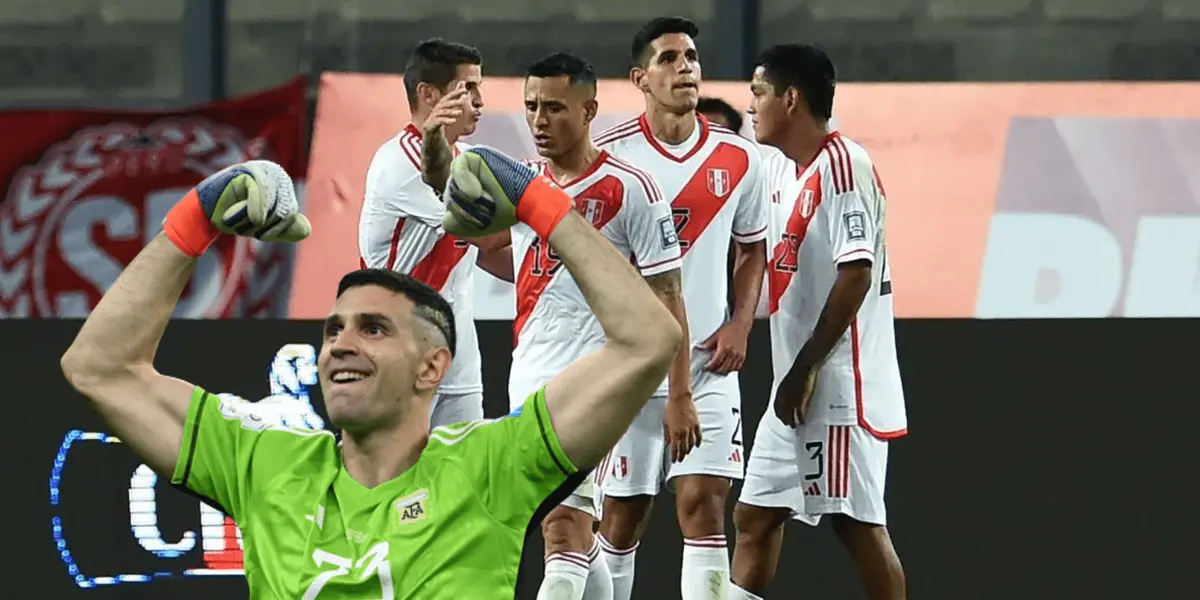 Emiliano ‘Dibu’ Martínez ya se ve como ganador en el choque contra la Selección Peruana