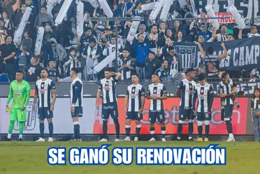 En Alianza Lima verían con buenos ojos la renovación de uno de sus jugadores