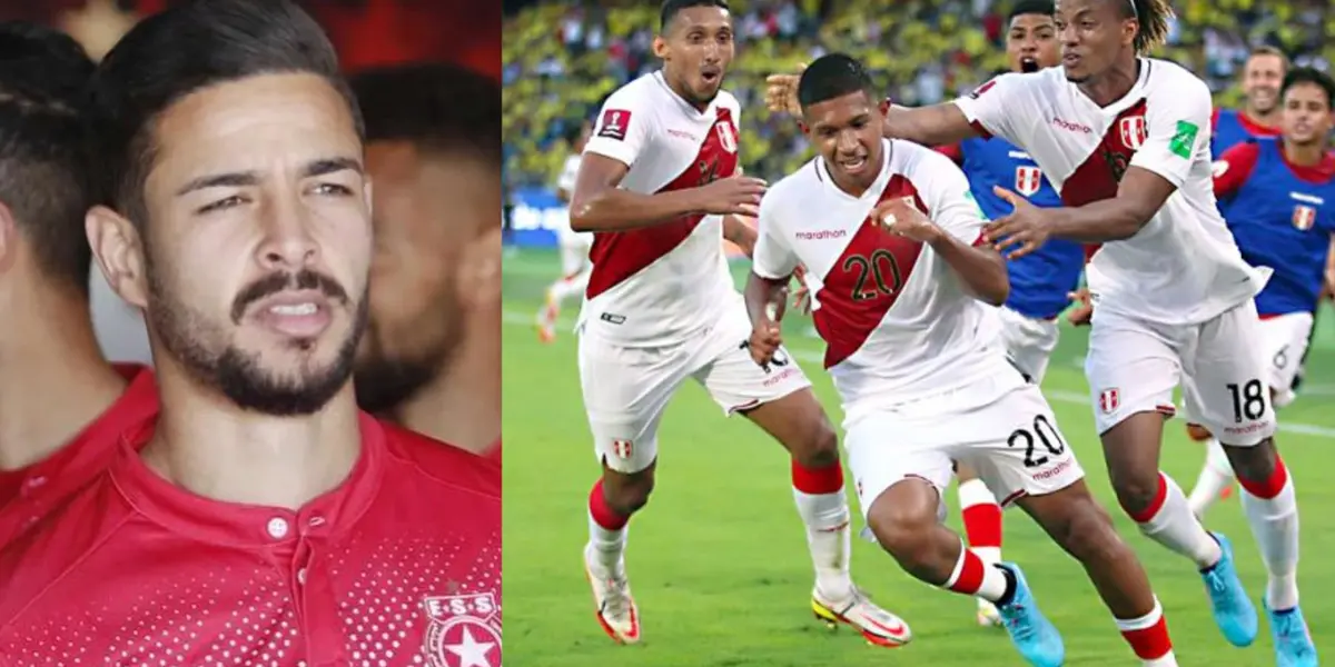 En caso la bicolor clasifique a Qatar 2022, futbolista tunecino ya amenaza al "equipo de todos"