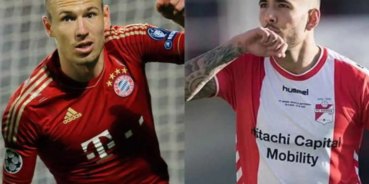 En el duelo de ambos futbolistas, el holandés ganó por completo.