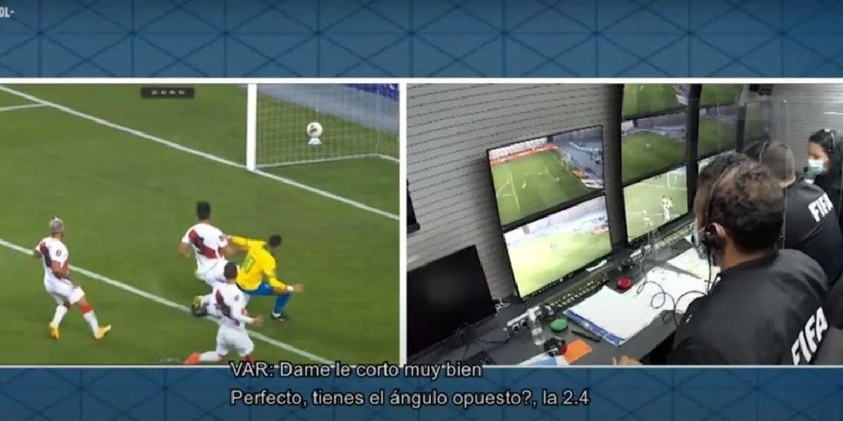 En el partido entre Brasil y Perú la blanquirroja cayó contundentemente pero eso no quita que árbitro cometió errores importantes a favor de los locales