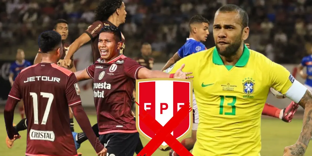 En la Bicolor es un verdadero fiasco, pero hoy con la ´U´ parecía Dani Alves