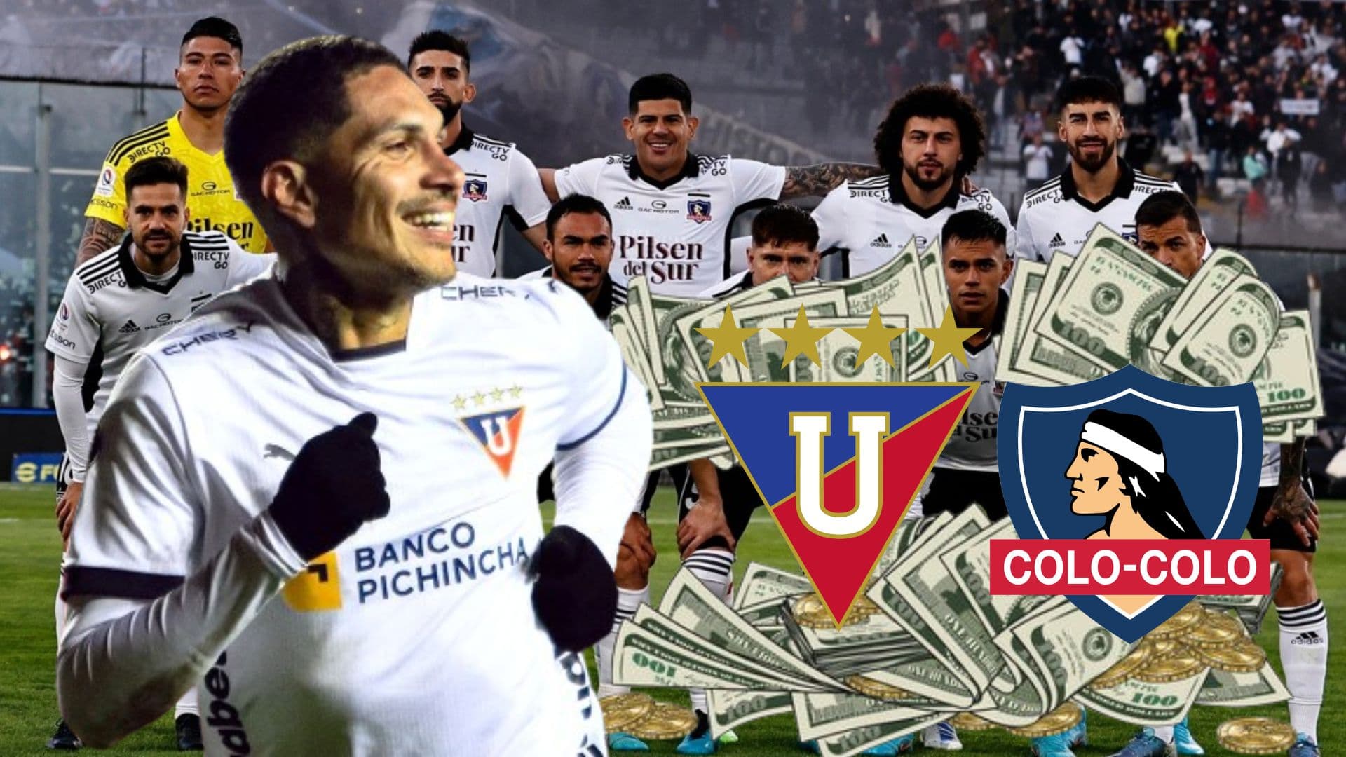 En LDU ganaba $40 mil y la remuneración que tendría Paolo Guerrero de llegar a Colo Colo