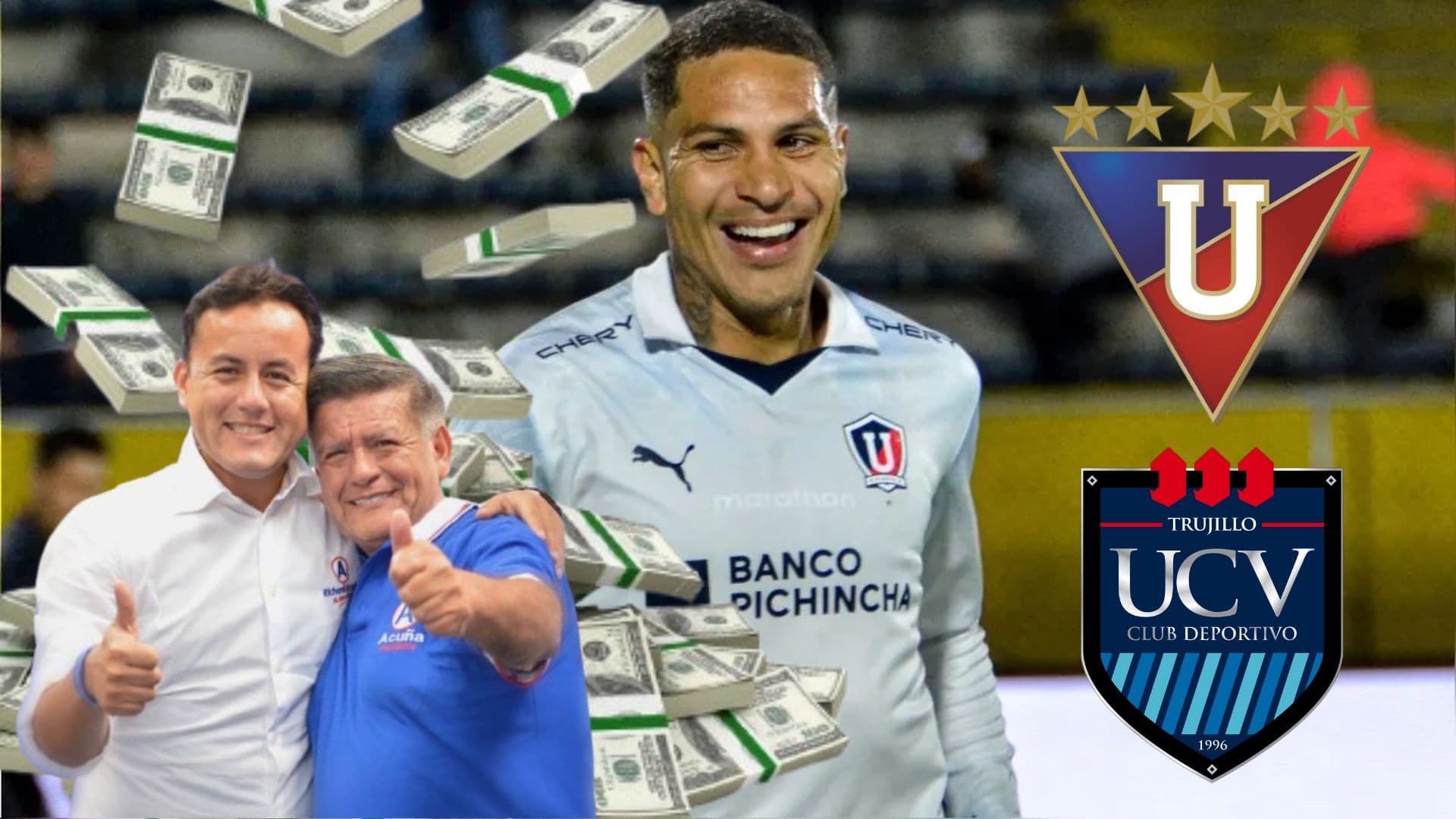 En LDU ganaba $40 mil y lo que cobraría Guerrero de ser convencido por los Acuña