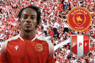 En Perú es vapuleado y mira cómo tratan a Carrillo los hinchas del Al-Qadisiyah.