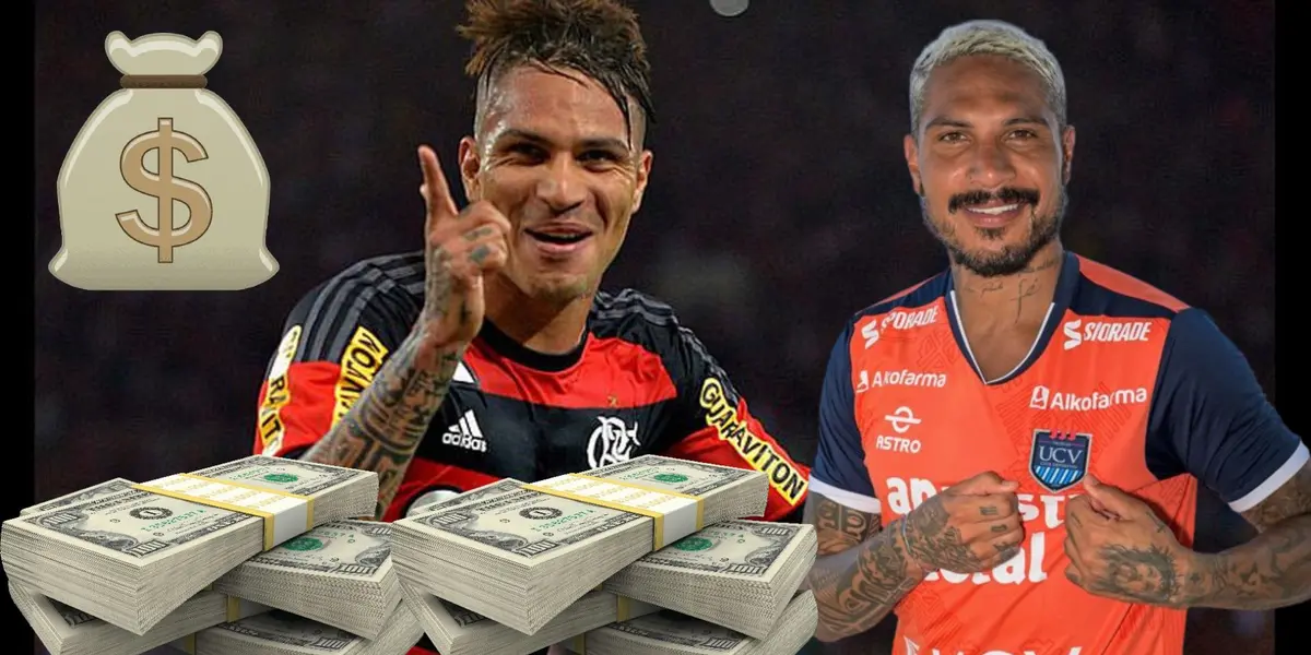 En UCV ganará $120 mil y lo que cobraba Paolo como el mejor pagado de Sudamérica