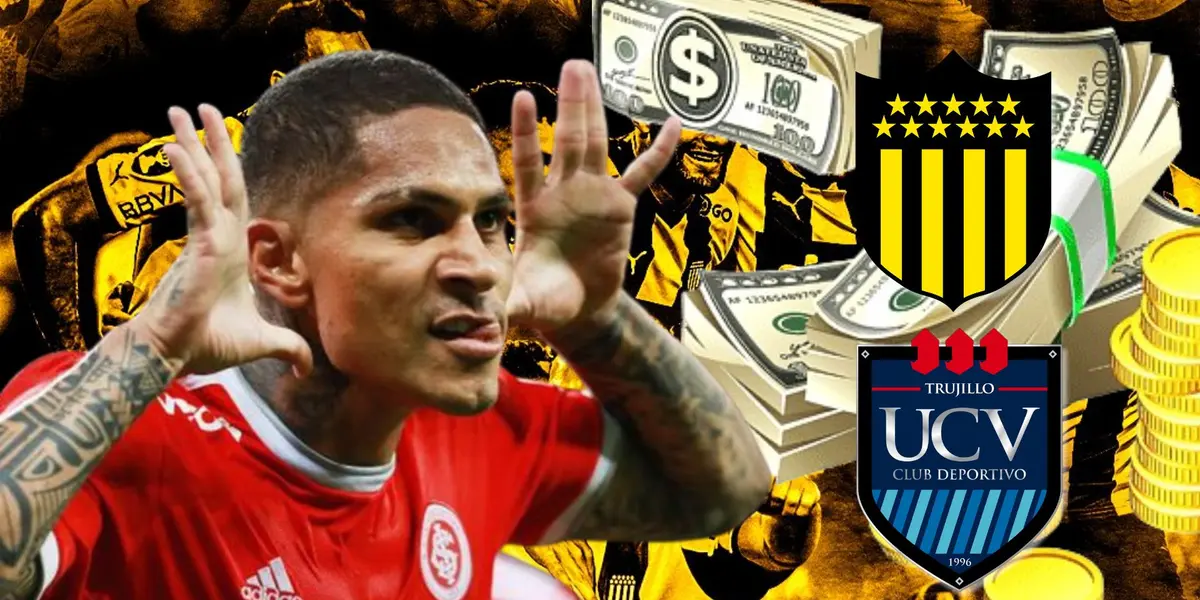 En Vallejo iba a ganar $120 mil y el salario que tendría Guerrero en Peñarol