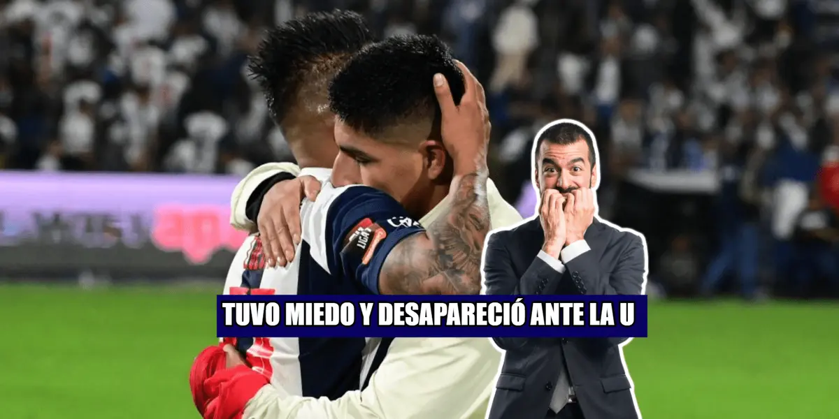 En vez de demostrar su nivel, terminó escondido cuando más lo necesitaban