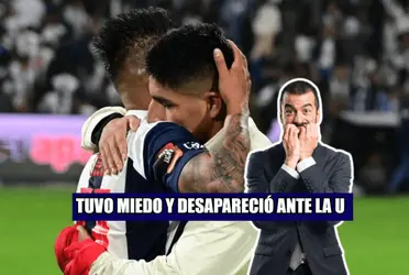 En vez de demostrar su nivel, terminó escondido cuando más lo necesitaban