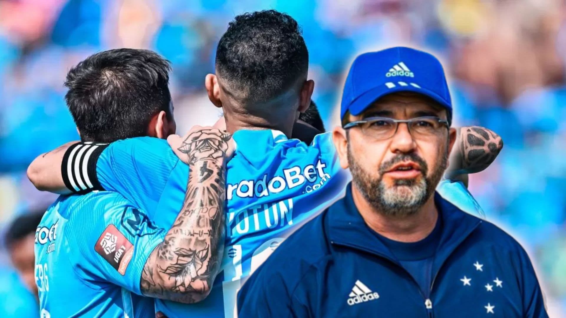 Enderson Moreira con Sporting Cristal de la Liga 1.