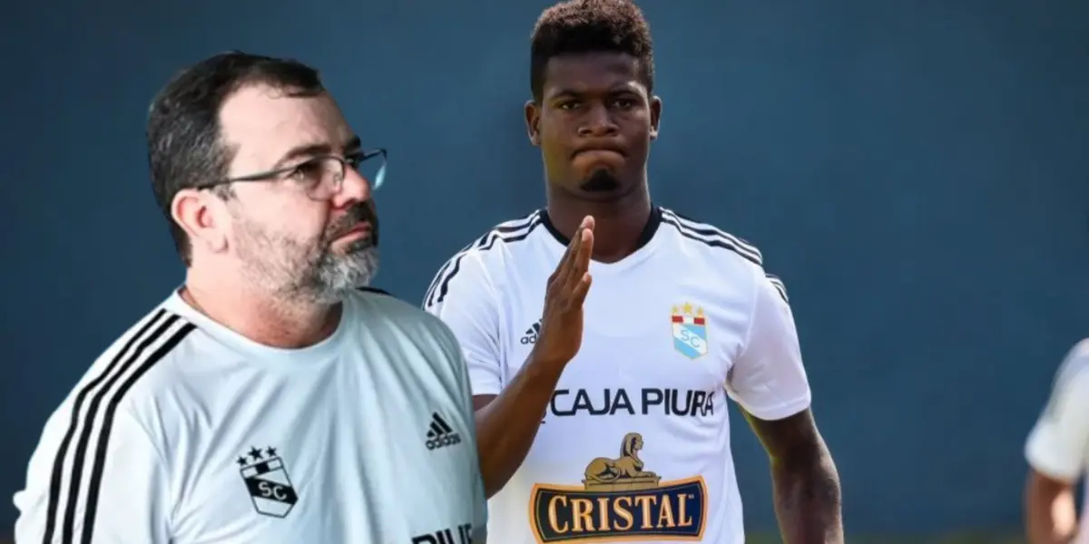 Enderson Morería, al lado Washington Corozo