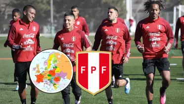 Entrenamiento de la Selección Peruana