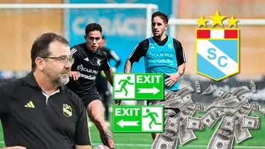 Entrenamiento de Sporting Cristal bajo la evaluación del DT Enderson Moreira