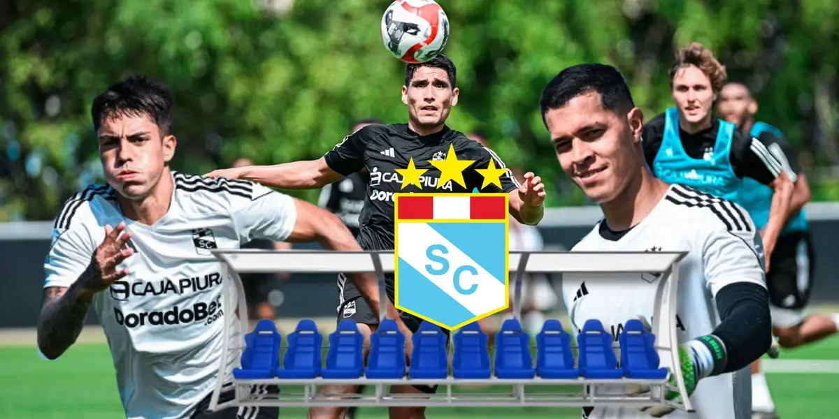 Entrenamiento de Sporting Cristal con las presencias de Ávila, González y Solís