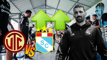 Entrenamiento de Sporting Cristal y un Martín Cauteruccio ausente de los mismos