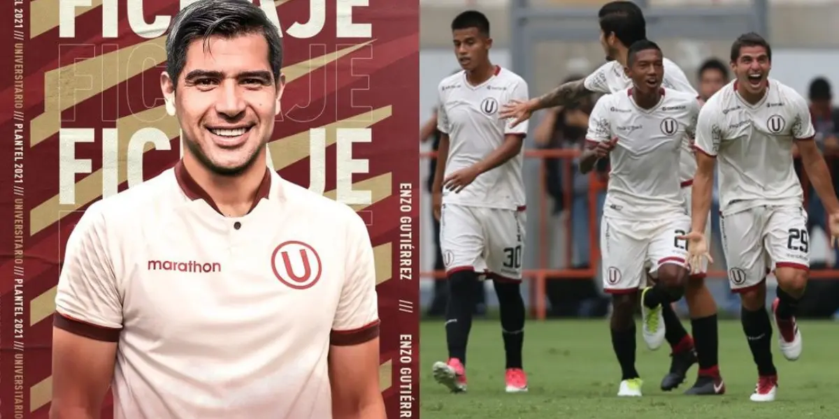 Enzo Gutiérrez promete ser el nuevo goleador en Universitario pero sentaron a uno de los fijos