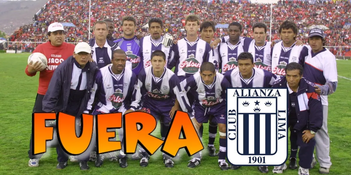 Equipo titular de Alianza Lima durante la temporada 2001