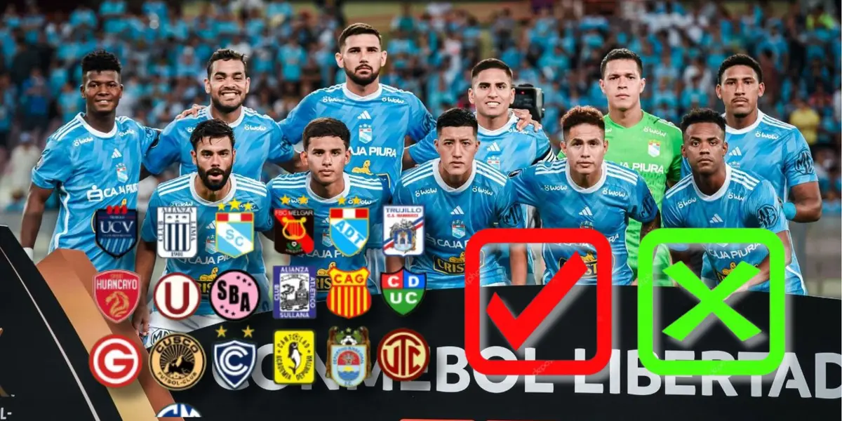 Equipo titular de Sporting Cristal en la temporada 2023