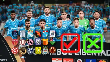 Equipo titular de Sporting Cristal en la temporada 2023