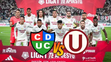 Equipo titular de Universitario de Deportes en la Liga 1