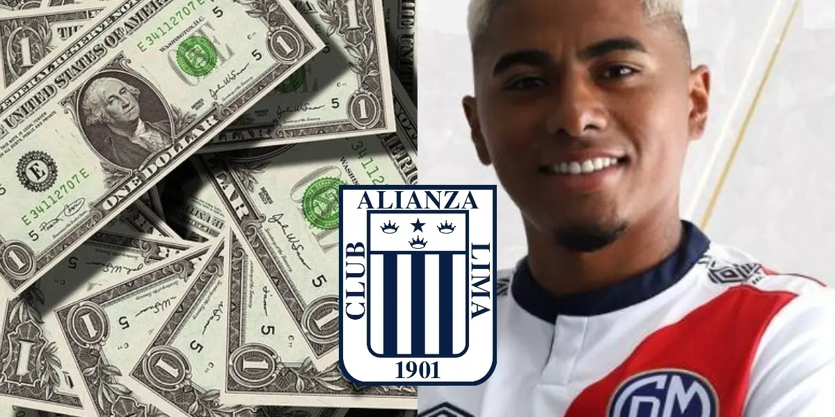 Erinson Ramírez pide 1.579.560,00 soles para regresar a Alianza Lima.