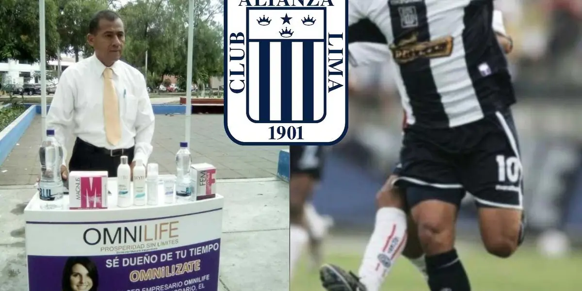 Es uno de los cracks más recordados del Alianza Lima y llegó a ganar 190 mil soles, ahora se gana la vida vendiendo polvos nutricionales
