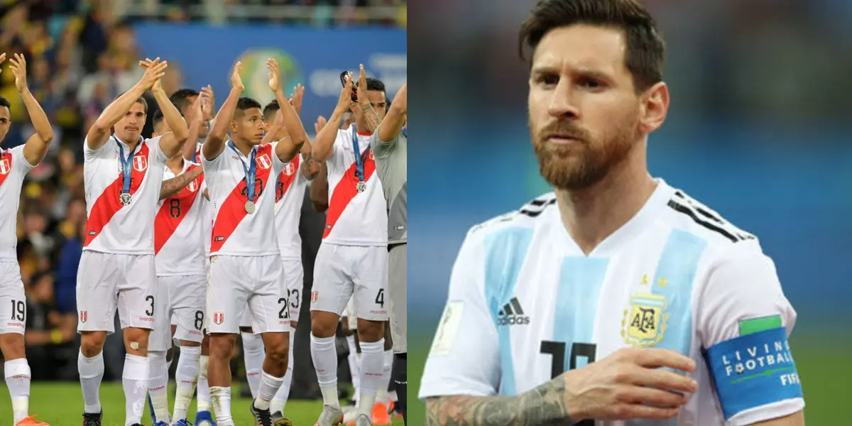 Este joven jugador peruano comentó que uno de sus sueños es jugar con Lionel Messi en el futuro