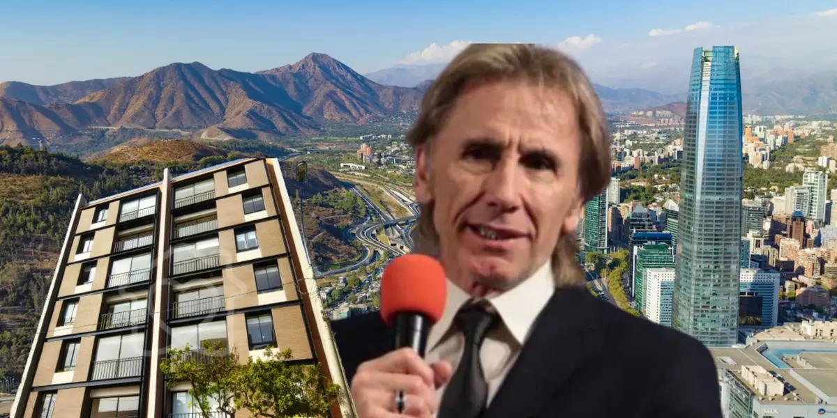 Este sería el hogar del 'Tigre' en Santiago de Chile, tras haber firmado por la 'Roja'.