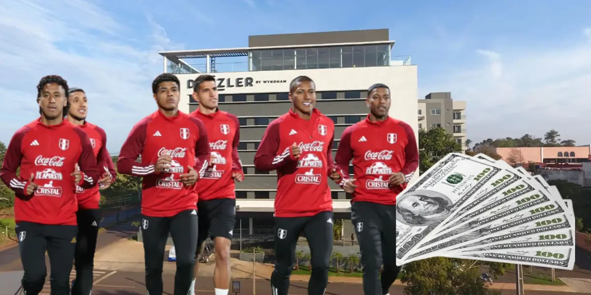 Esto precio es lo que se paga por noche en el hotel donde está la Selección Peruana.