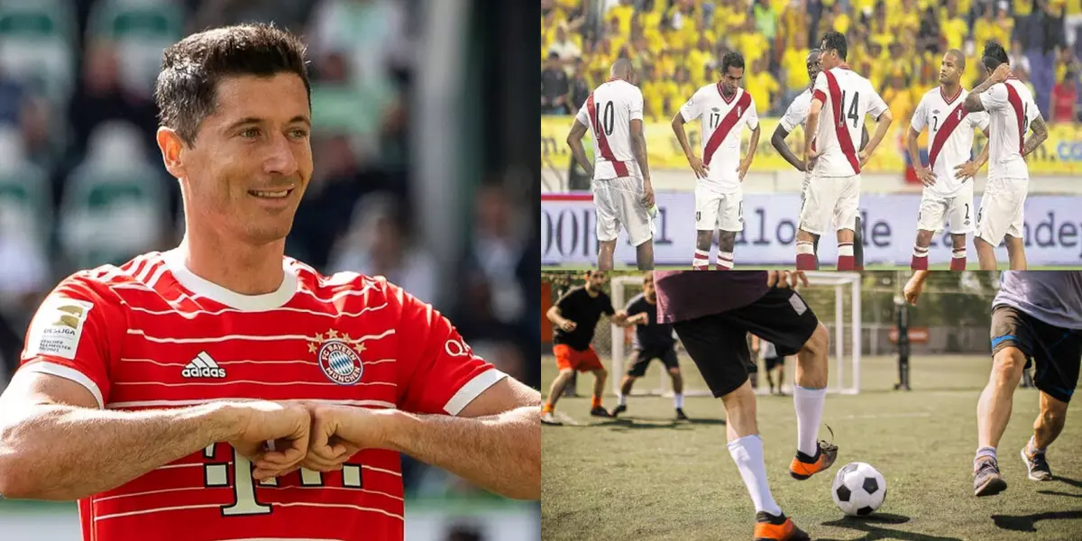 Estuvo jugando con Robert Lewandowski, pero ahora se dedica a las pichangas amateur