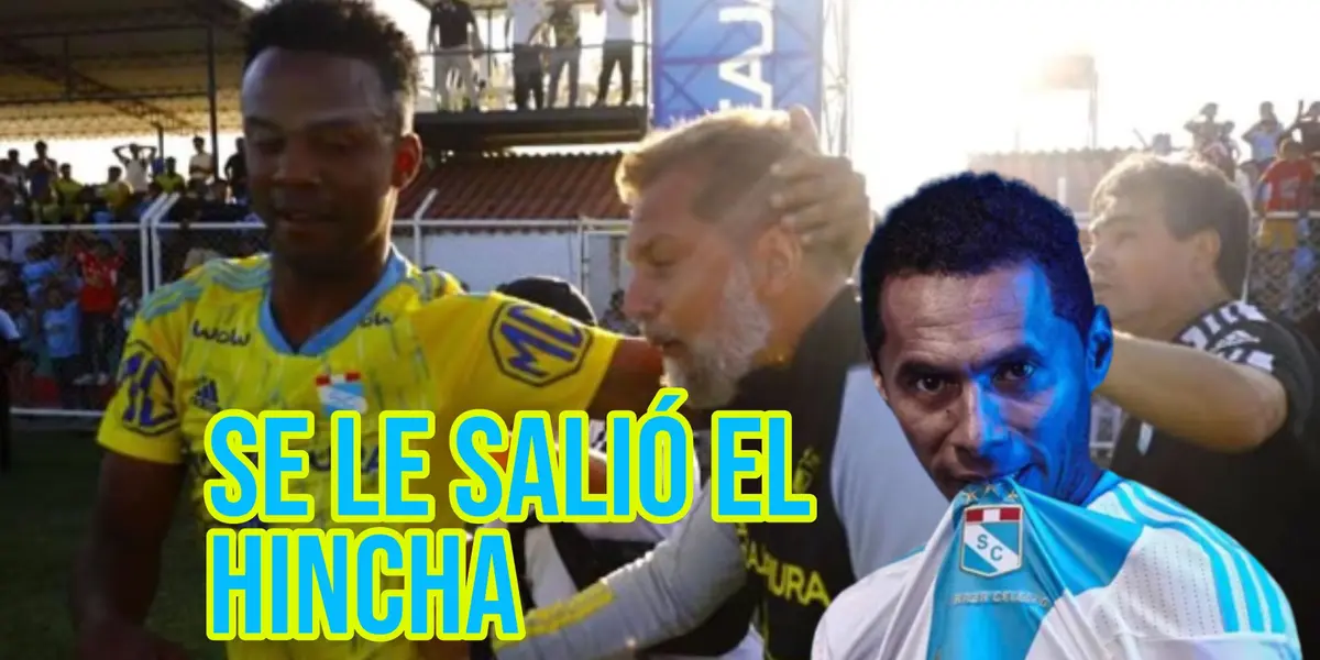 Ex jugador celeste agradeció a Nilson Loyola de manera particular.