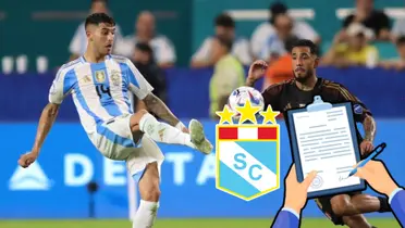 Exequiel Palacios - Sergio Peña (Foto: Conmebol)