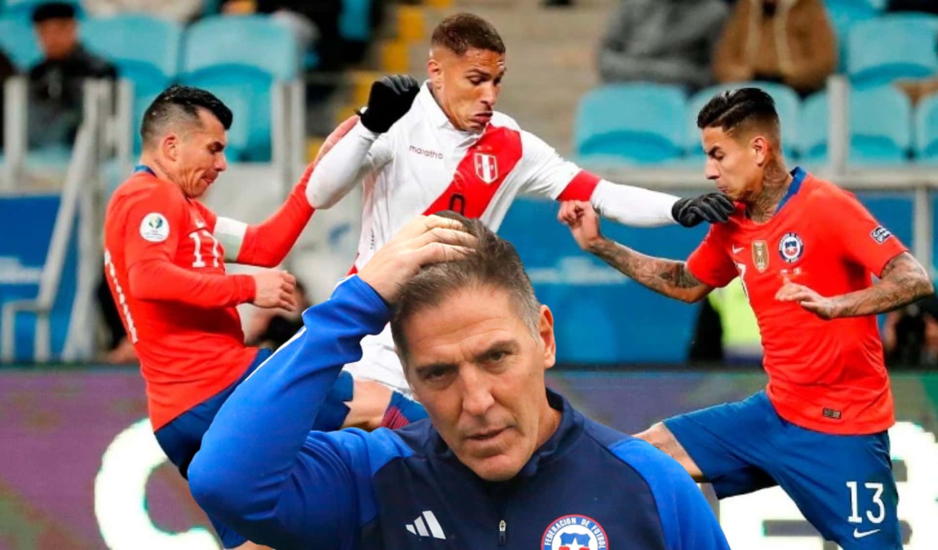 Experimentado jugador se peleó con Berizzo y no jugará ante Perú.