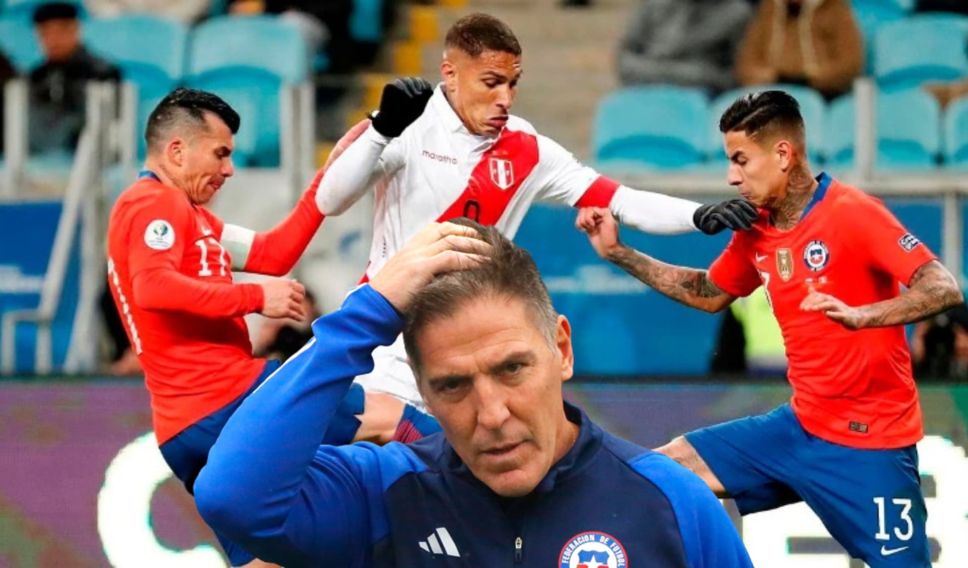 Experimentado jugador se peleó con Berizzo y no jugará ante Perú.