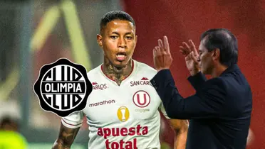 Fabián Bustos - Andy Polo (Foto: X de Universitario)