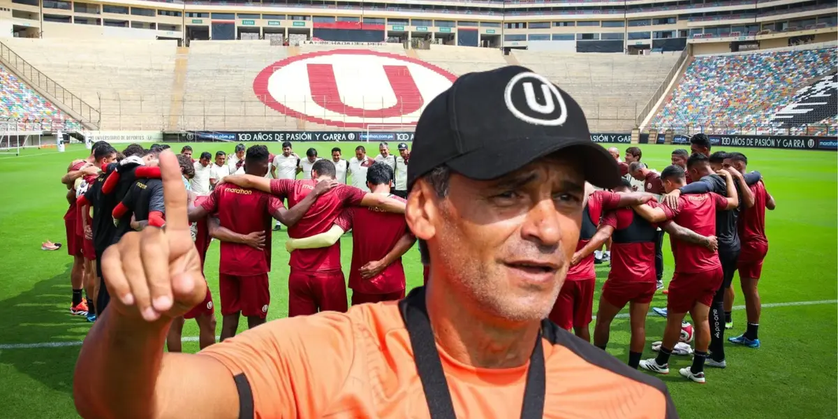 Fabián Bustos borró a un jugador de Universitario