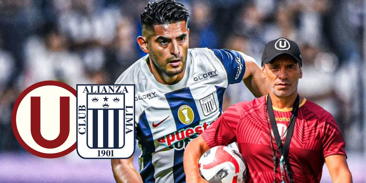 Fabián Bustos - Carlos Zambrano (Foto: Club Alianza Lima)