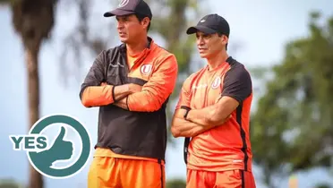 Fabián Bustos en los entrenamientos de la U (Fuente: Universitario)