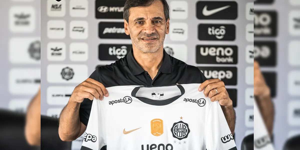 Fabián Bustos (Foto: Olimpia Facebook).