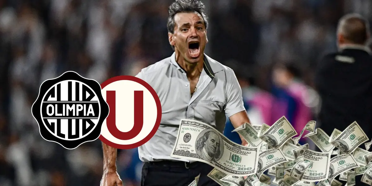 Mientras que en la 'U' cobra $25 mil al mes, lo que podría ganar Fabián Bustos en Olimpia